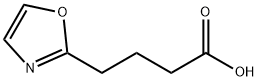 4-(1,3-oxazol-2-yl)butanoic acid 化学構造式