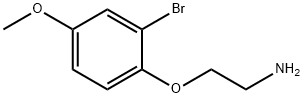 2-(2-Bromo-4-methoxyphenoxy)ethan-1-amine,951914-23-1,结构式