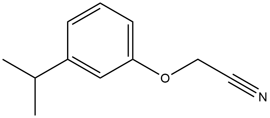 2-[3-(1-Methylethyl)phenoxy]acetonitrile|