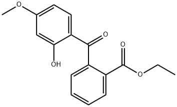 Benzoic acid, 2-(2-hydroxy-4-methoxybenzoyl)-, ethyl ester