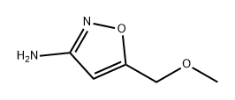 3-Isoxazolamine, 5-(methoxymethyl)- 化学構造式