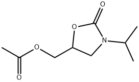 2-Oxazolidinone, 5-[(acetyloxy)methyl]-3-(1-methylethyl)-