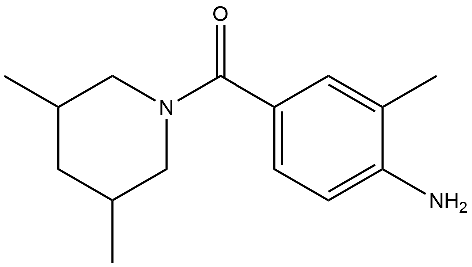 953728-42-2 (4-Amino-3-methylphenyl)(3,5-dimethyl-1-piperidinyl)methanone