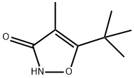 3(2H)-Isoxazolone,5-(1,1-dimethylethyl)-4-methyl-(9CI) Struktur