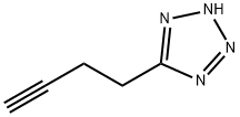 5-(丁-3-炔-1-基)-2H-四唑 结构式