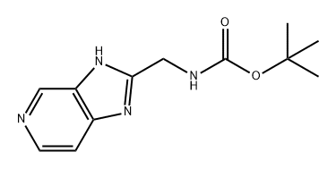 Carbamic acid, N-(3H-imidazo[4,5-c]pyridin-2-ylmethyl)-, 1,1-dimethylethyl ester|