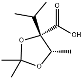 (-)-(2S,3S)-Viridifloric Acid Acetonide 化学構造式