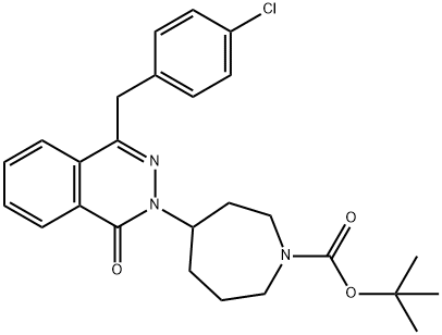 1H-Azepine-1-carboxylic acid, 4-[4-[(4-chlorophenyl)methyl]-1-oxo-2(1H)-phthalazinyl]hexahydro-, 1,1-dimethylethyl ester