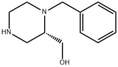 (S)-1-Benzyl-piperazin-2-yl)-methanol 结构式