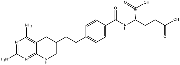 5,10-dideaza-5,6,7,8-tetrahydroaminopterin 结构式