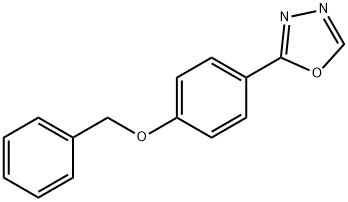 2-(4-(苄氧基)苯基)-1,3,4-恶二唑, 956750-65-5, 结构式