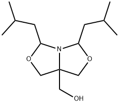 [3,5-Bis(2-methylpropyl)-1H-[1,3]oxazolo[3,4-c][1,3]oxazol-7a(7H)-yl]methanol Structure