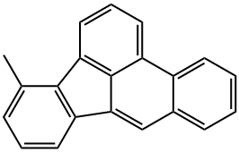 Benzo[b]fluoranthene, 12-methyl- Structure