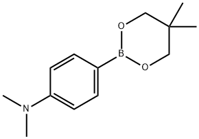 Benzenamine, 4-(5,5-dimethyl-1,3,2-dioxaborinan-2-yl)-N,N-dimethyl- Structure