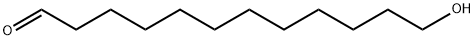 Dodecanal, 12-hydroxy- Structure