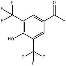 Ethanone, 1-[4-hydroxy-3,5-bis(trifluoromethyl)phenyl]-,958993-19-6,结构式