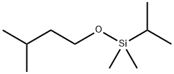 Silane, dimethyl(3-?methylbutoxy)?(1-?methylethyl)?- 化学構造式