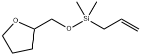 Furan, 2-?[[(dimethyl-?2-?propen-?1-?ylsilyl)?oxy]?methyl]?tetrahydro- 结构式