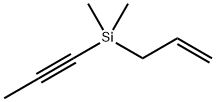 Silane, dimethyl-?2-?propen-?1-?yl-?1-?propyn-?1-?yl- 化学構造式