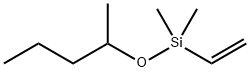 Silane, ethenyldimethyl(1-?methylbutoxy)?- 化学構造式