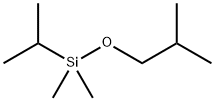Silane, dimethyl(1-?methylethyl)?(2-?methylpropoxy)?- 化学構造式