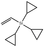 Cyclopropane, 1,?1',?1''-?(ethenylsilylidyne)?tris- Structure