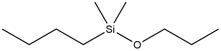 Silane, butyldimethylpropoxy?- 化学構造式