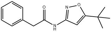 N-(5-(tert-Butyl)isoxazol-3-yl)-2-phenylacetamide 结构式