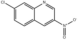 7-chloro-3-nitroquinoline 化学構造式