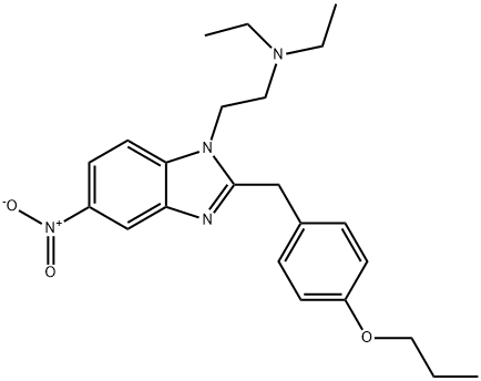 Protonitazene 化学構造式