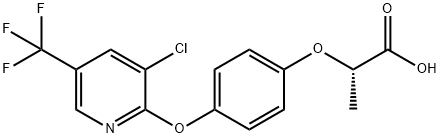 95977-27-8 (S)-2-(4-((3-Chloro-5-(trifluoromethyl)pyridin-2-yl)oxy)phenoxy)propanoic acid