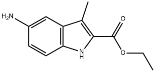1H-Indole-2-carboxylic acid, 5-amino-3-methyl-, ethyl ester