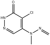 Formaldehyde, 2-(5-chloro-1,6-dihydro-6-oxo-4-pyridazinyl)-2-methylhydrazone