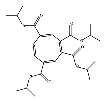 1,3,5,7-Cyclooctatetraene-1,2,4,7-tetracarboxylic acid, 1,2,4,7-tetrakis(1-methylethyl) ester,96088-52-7,结构式