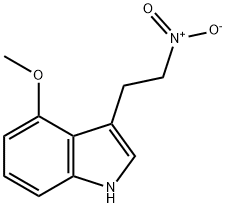 1H-Indole, 4-methoxy-3-(2-nitroethyl)-