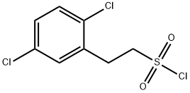 Benzeneethanesulfonyl chloride, 2,5-dichloro- 结构式