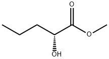 Pentanoic acid, 2-hydroxy-, methyl ester, (2R)- Structure
