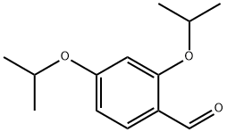 Benzaldehyde, 2,4-bis(1-methylethoxy)- Structure