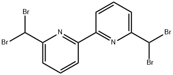 6,6-双(二溴甲基)-2,2-二吡啶,96517-99-6,结构式