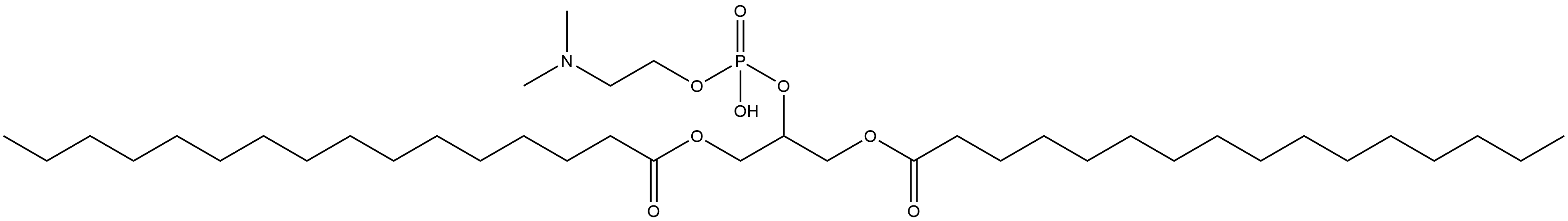 1,3-Dipalmitoylglycero-2-phospho-N,N-dimethylethanolamine,96760-48-4,结构式