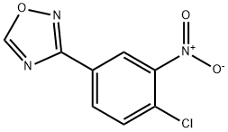 1,2,4-Oxadiazole, 3-(4-chloro-3-nitrophenyl)- Structure