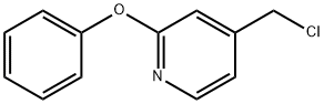 4-(氯甲基)-2-苯氧基吡啶,96909-37-4,结构式