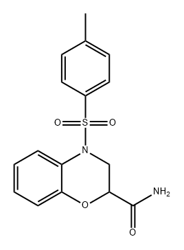 2H-1,4-Benzoxazine-2-carboxamide, 3,4-dihydro-4-[(4-methylphenyl)sulfonyl]-