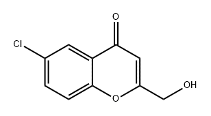 4H-1-Benzopyran-4-one, 6-chloro-2-(hydroxymethyl)-