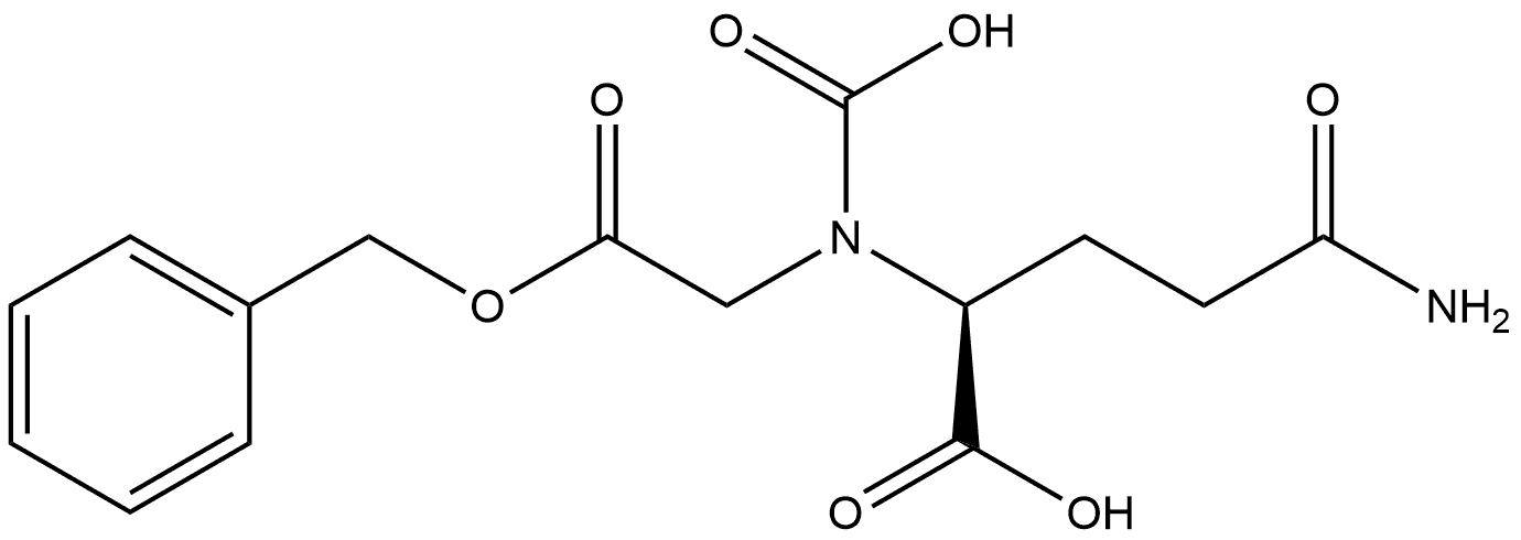 Glutamine, N2-carboxy-N-(carboxymethyl)-, N2-benzyl ester, L- (6CI,7CI)