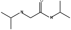 Acetamide, N-(1-methylethyl)-2-[(1-methylethyl)amino]- Struktur