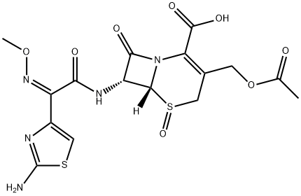 Cefotaxime S-Oxide,97466-27-8,结构式