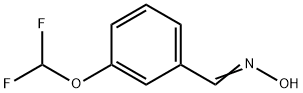 Benzaldehyde, 3-(difluoromethoxy)-, oxime