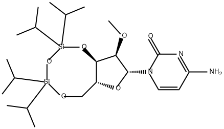Cytidine, 2'-O-methyl-3',5'-O-[1,1,3,3-tetrakis(1-methylethyl)-1,3-disiloxanediyl]- (9CI)