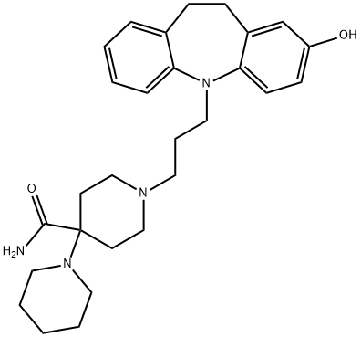 2-hydroxycarpipramine 化学構造式